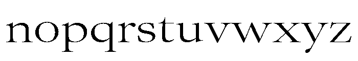 Atacama UExLtContrast F75227e7 Font LOWERCASE