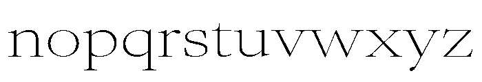 Atacama UExThContrast Dae96910 Font LOWERCASE