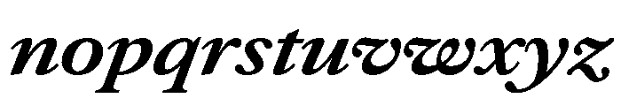 Atacama UltExpBoldIta B948d3b7 Font LOWERCASE