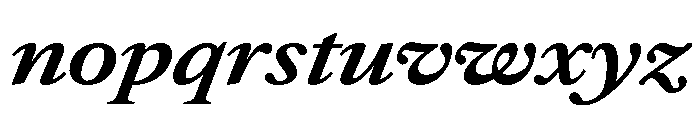 Atacama UltExpBoldIta Dbc40f61 Font LOWERCASE