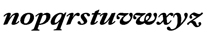 Atacama UltExpExtBdIta 8c91aea4 Font LOWERCASE