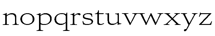 Atacama UltExpExtLt 28449a2d Font LOWERCASE
