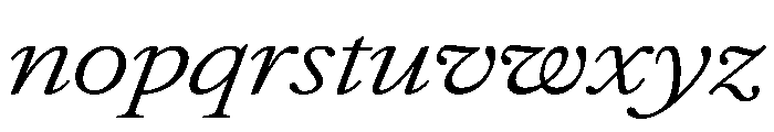 Atacama UltExpLightIta Dbb28e95 Font LOWERCASE