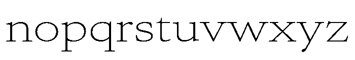 Atacama UltExpThin 0c2f03dd Font LOWERCASE