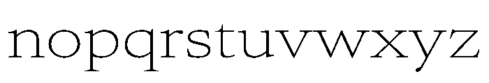 Atacama UltExpThin D1b3e4c2 Font LOWERCASE