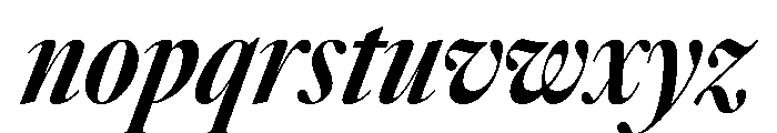 Atacama XCnBdContrastIt 5fa9bcef Font LOWERCASE