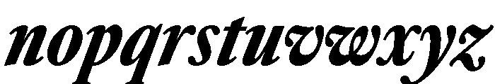 Atacama XCnBlkIt D16af1d6 Font LOWERCASE