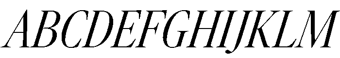 Atacama XCnLtContrastIt 7083dff0 Font UPPERCASE