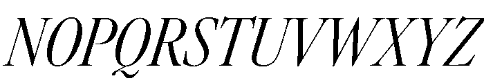 Atacama XCnLtContrastIt 7083dff0 Font UPPERCASE