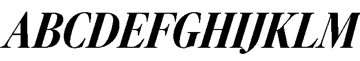 Atacama XCnXBdContrastIt 68f2cffc Font UPPERCASE