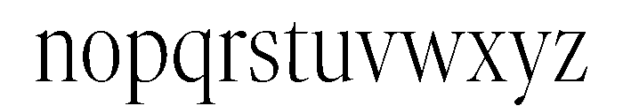 Atacama XCnXLtContrast 34fa085d Font LOWERCASE