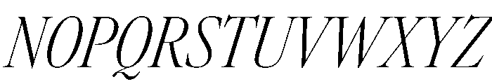Atacama XCnXLtContrastIt E582d8f2 Font UPPERCASE