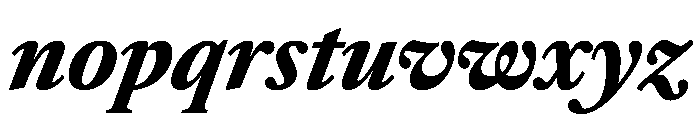 AtacamaItalicVAR BlackItalic Instance 907e829f Font LOWERCASE