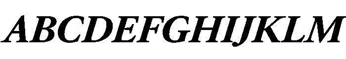 AtacamaItalicVAR BlackItalic Instance Font UPPERCASE