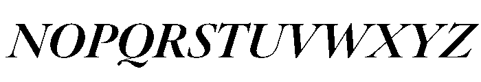 AtacamaItalicVAR BoldContrastItalic Instance D369a10e Font UPPERCASE