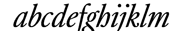 AtacamaItalicVAR CondensedItalic Instance 34dcb124 FONT