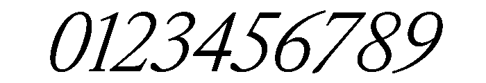 AtacamaItalicVAR CondensedLightItalic Instance Font OTHER CHARS