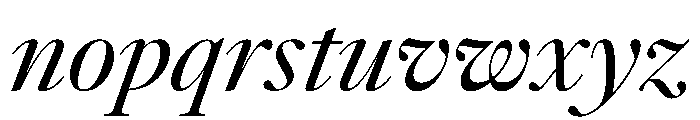 AtacamaItalicVAR ContrastItalic Instance Dfb9b665 Font LOWERCASE