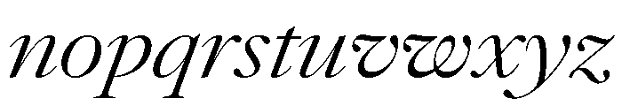 AtacamaItalicVAR ExpandedLightContrastItalic Instance 3ec1ae96 Font LOWERCASE