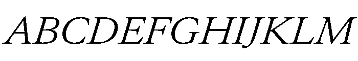 AtacamaItalicVAR ExpandedLightItalic Instance 32a12a92 Font UPPERCASE
