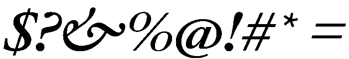 AtacamaItalicVAR ExpandedSemiBoldItalic Instance Font OTHER CHARS