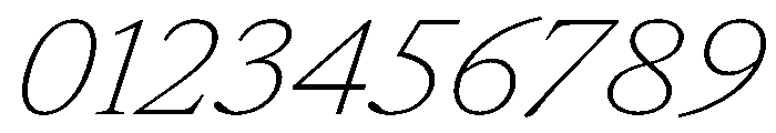 AtacamaItalicVAR ExpandedThinItalic Instance Font OTHER CHARS