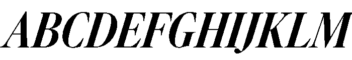 AtacamaItalicVAR ExtraCondensedBoldContrastItalic Instance F9dea60c Font UPPERCASE
