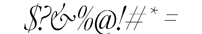 AtacamaItalicVAR ExtraCondensedExtraLightContrastItalic Instance Font OTHER CHARS
