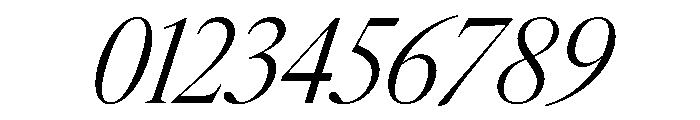AtacamaItalicVAR ExtraCondensedLightContrastItalic Instance Font OTHER CHARS