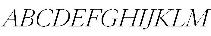 AtacamaItalicVAR ExtraLightContrastItalic Instance C6bb95b0 Font UPPERCASE