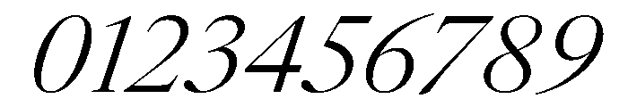 AtacamaItalicVAR LightContrastItalic Instance Font OTHER CHARS