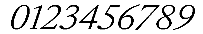 AtacamaItalicVAR LightItalic Instance Font OTHER CHARS