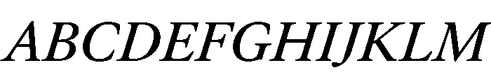 AtacamaItalicVAR MediumItalic Instance 68aba386 Font UPPERCASE