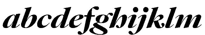 AtacamaItalicVAR UltraExpandedBlackContrastItalic Instance FONT
