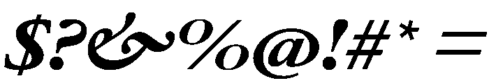 AtacamaItalicVAR UltraExpandedBlackItalic Instance Font OTHER CHARS