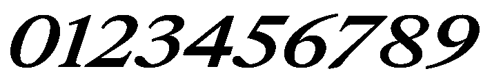 AtacamaItalicVAR UltraExpandedBoldItalic Instance Font OTHER CHARS
