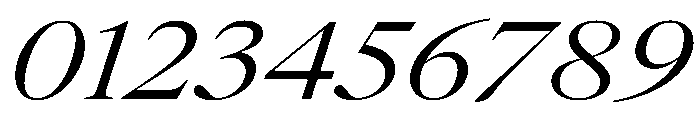 AtacamaItalicVAR UltraExpandedContrastItalic Instance Font OTHER CHARS