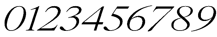 AtacamaItalicVAR UltraExpandedLightContrastItalic Instance Font OTHER CHARS
