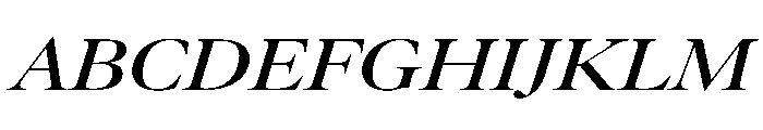 AtacamaItalicVAR UltraExpandedSemiBoldContrastItalic Instance D73ca7df Font UPPERCASE