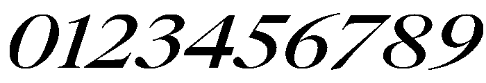 AtacamaItalicVAR UltraExpandedSemiBoldContrastItalic Instance Font OTHER CHARS