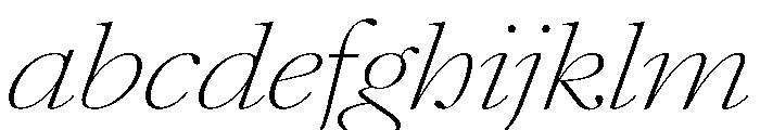 AtacamaItalicVAR UltraExpandedThinContrastItalic Instance 4337f02f FONT