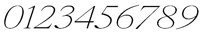 AtacamaItalicVAR UltraExpandedThinContrastItalic Instance Font OTHER CHARS