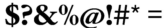 AtacamaVAR Black Instance Font OTHER CHARS