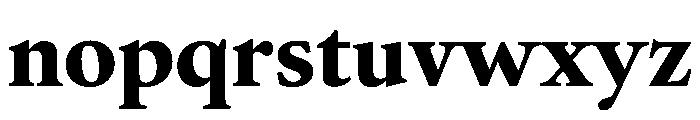 AtacamaVAR Black Instance Font LOWERCASE