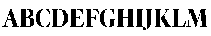 AtacamaVAR CondensedBlackContrast Instance Font UPPERCASE