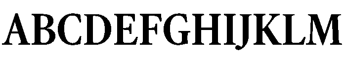 AtacamaVAR CondensedBold Instance 7c00befb Font UPPERCASE