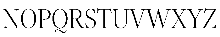 AtacamaVAR CondensedExtraLightContrast Instance Font UPPERCASE