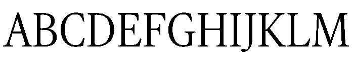 AtacamaVAR CondensedLight Instance Font UPPERCASE