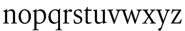 AtacamaVAR CondensedLight Instance Font LOWERCASE