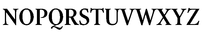 AtacamaVAR CondensedSemiBold Instance 5d15a24f Font UPPERCASE